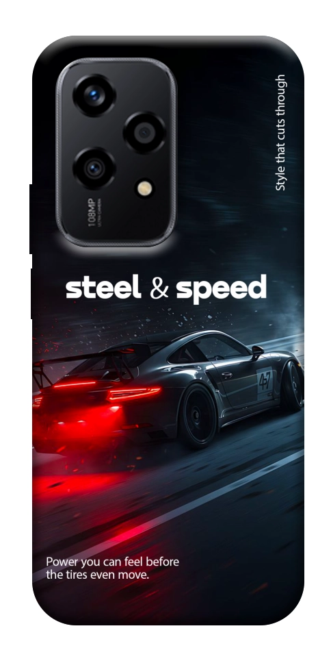 Чехол Black and red care для Huawei Honor 200 Lite