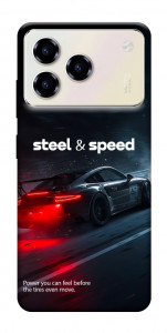 Чохол Black and red care для ZTE Blade A76 4G