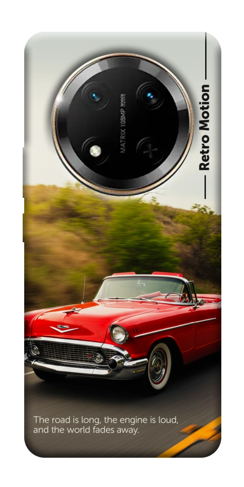 Чехол Retro auto для Huawei Honor X9c