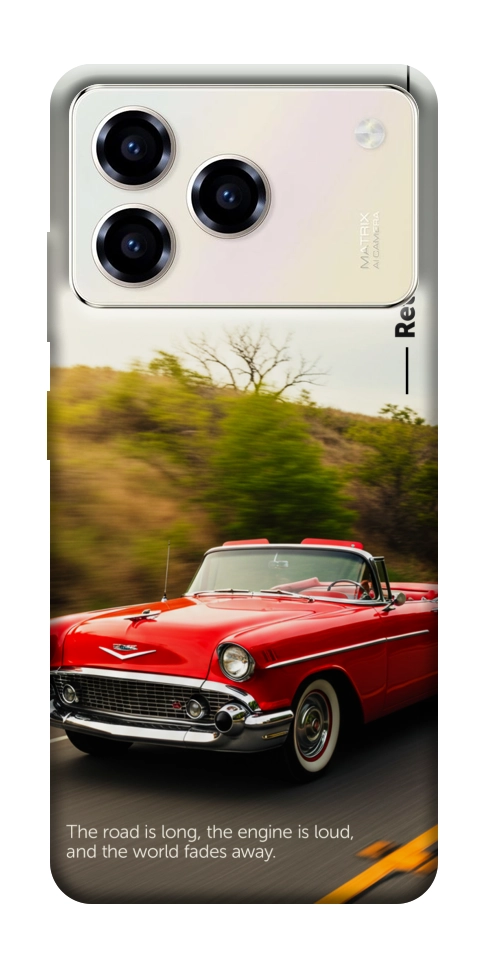 Чехол Retro auto для ZTE Blade A76 4G