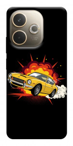 Чохол Retro comics car black для Oppo A5 Pro 4G