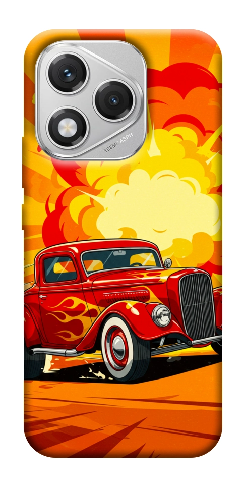 Чехол Retro comics car для Huawei Honor 400 Lite