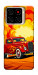 Чехол Retro comics car для ZTE Blade A56