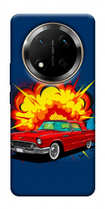 Чехол Retro explosion для Huawei Honor X9c