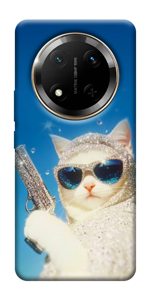 Чехол Diamond kitty для Huawei Honor X9c