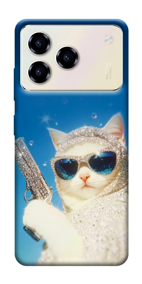 Чехол Diamond kitty для ZTE Blade A76 4G