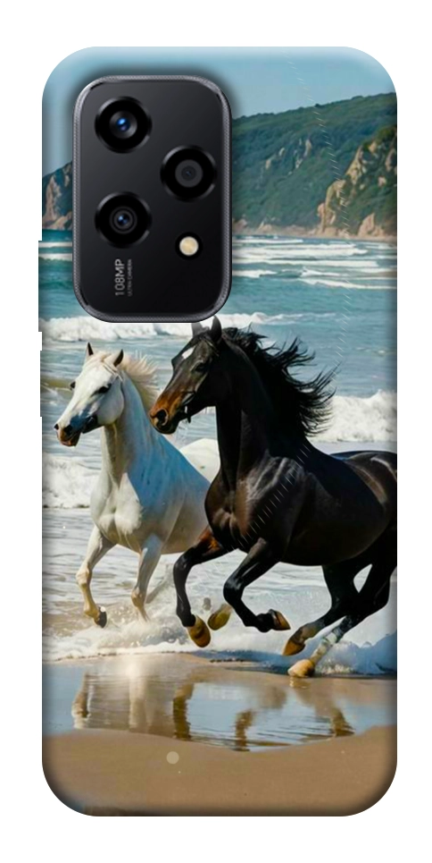 Чехол Beach Horses для Huawei Honor 200 Lite
