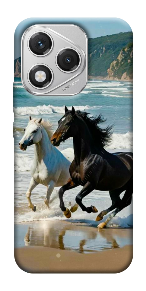 Чехол Beach Horses для Huawei Honor 400 Lite