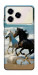 Чехол Beach Horses для ZTE Blade A76 4G
