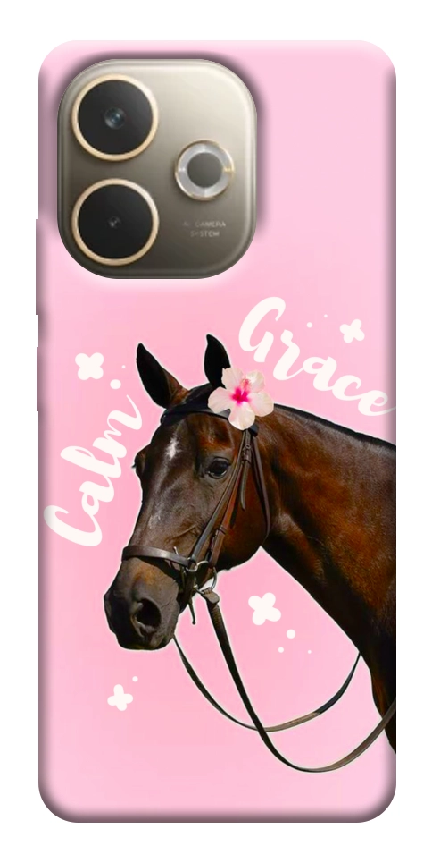 Чехол Horse with flower для Oppo A5 Pro 4G