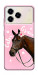 Чехол Horse with flower для ZTE Blade A76 4G
