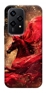 Чехол Red sparkles Horse для Huawei Honor 200 Lite