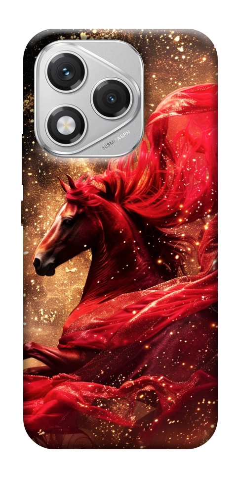 Чехол Red sparkles Horse для Huawei Honor 400 Lite