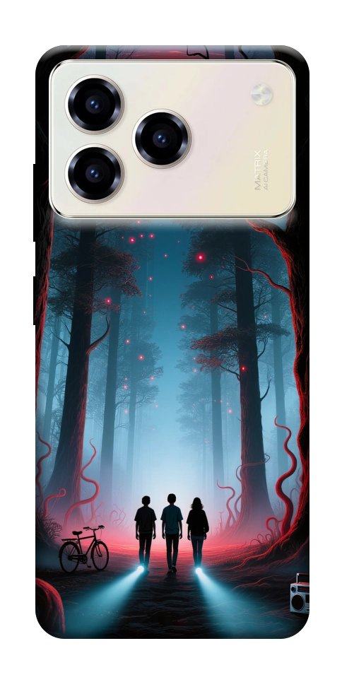 Чохол Kids in the forest для ZTE Blade A76 4G