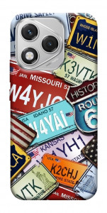 Чехол License plate для Huawei Honor 400 Lite