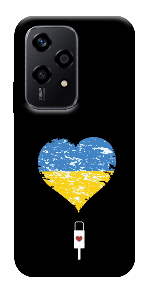 Чехол З Україною в серці для Huawei Honor 200 Lite