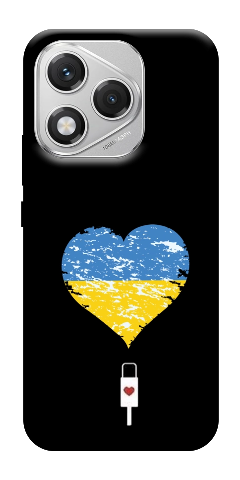 Чехол З Україною в серці для Huawei Honor 400 Lite