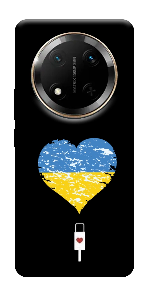 Чехол З Україною в серці для Huawei Honor X9c