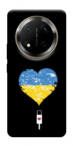 Чехол З Україною в серці для Huawei Honor X9c