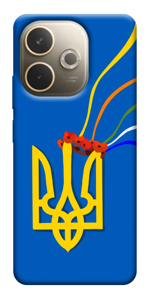 Чехол Квітучий герб для Oppo A5 Pro 4G