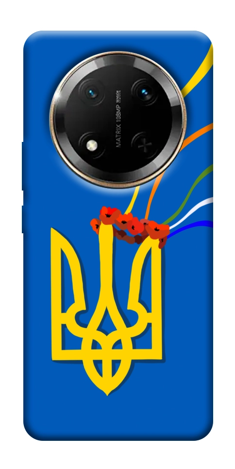 Чехол Квітучий герб для Huawei Honor X9c