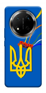 Чехол Квітучий герб для Huawei Honor X9c