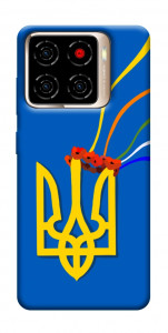 Чохол Квітучий герб для ZTE Blade A56
