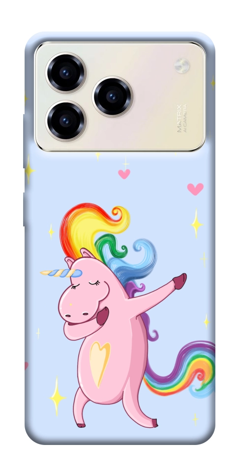 Чехол Unicorn party для ZTE Blade A76 4G