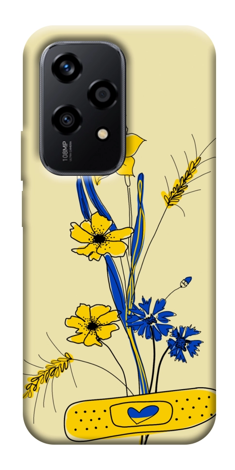 Чехол Українські квіточки для Huawei Honor 200 Lite