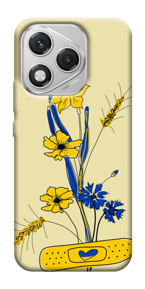 Чехол Українські квіточки для Huawei Honor 400 Lite