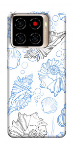 Чохол Морські мушлі для ZTE Blade A56