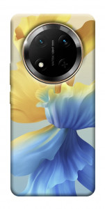 Чехол Абстрактный цветок для Huawei Honor X9c