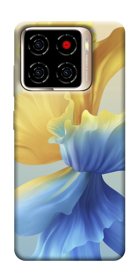 Чехол Абстрактный цветок для ZTE Blade A56