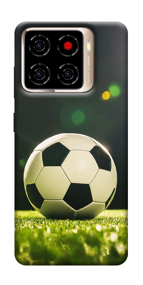 Чехол Футбольный мяч для ZTE Blade A56