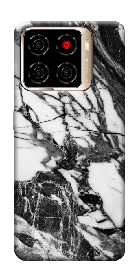 Чехол Calacatta black marble для ZTE Blade A56