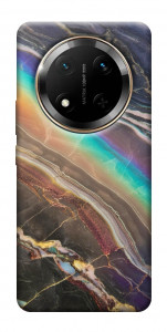 Чехол Радужный мрамор для Huawei Honor X9c