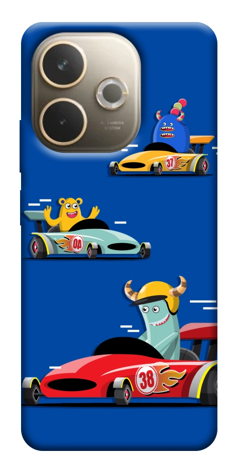Чехол Монстры и машинки для Oppo A5 Pro 4G