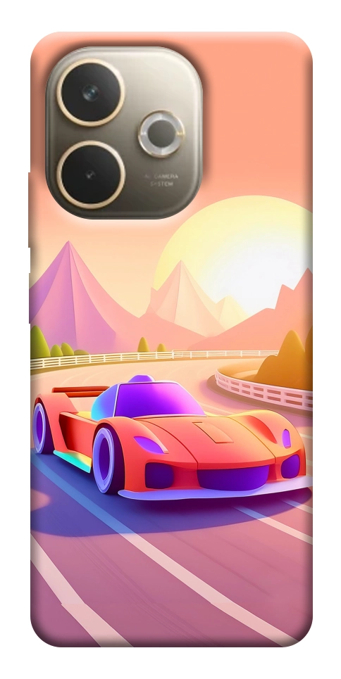 Чехол Машинка на закате для Oppo A5 Pro 4G