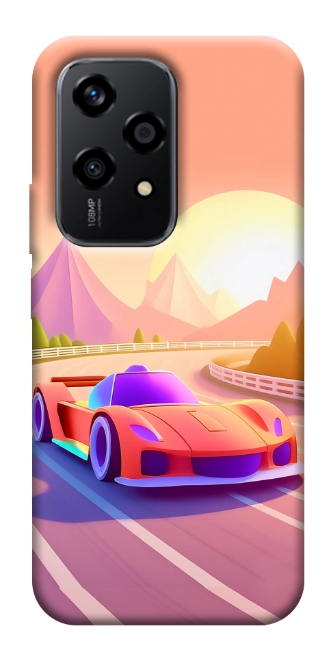 Чехол Машинка на закате для Huawei Honor 200 Lite