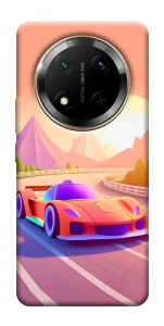 Чехол Машинка на закате для Huawei Honor X9c