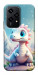 Чехол Белый дракоша для Huawei Honor 200 Lite
