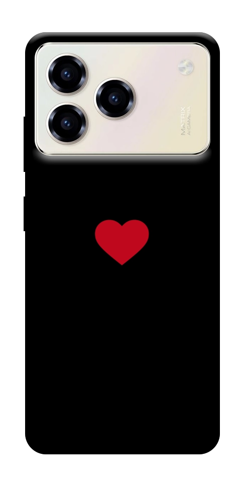 Чехол Simple heart для ZTE Blade A76 4G