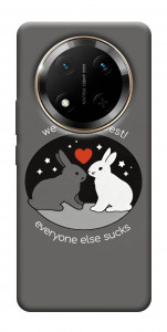 Чехол Rabbits для Huawei Honor X9c