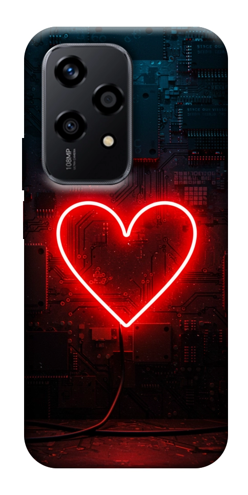 Чехол Яркое сердце для Huawei Honor 200 Lite