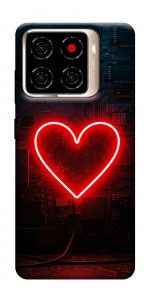 Чохол Яскраве серце для ZTE Blade A56