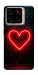 Чехол Яркое сердце для ZTE Blade A56