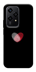 Чехол Fingerprint heart для Huawei Honor 200 Lite