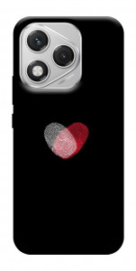Чехол Fingerprint heart для Huawei Honor 400 Lite