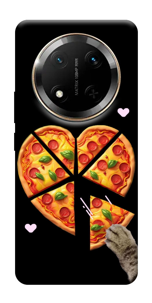 Чехол Pizza Love Cat для Huawei Honor X9c