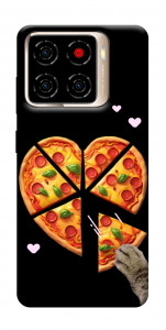 Чохол Pizza Love Cat для ZTE Blade A56